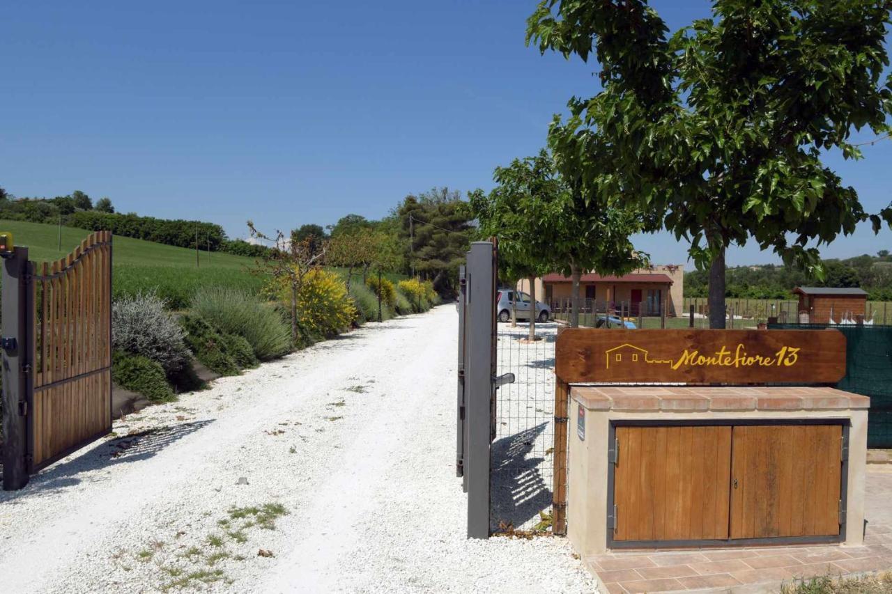Casa Montefiore 13 Iris Lt Nella Tranquilla Campagna Marchigiana Ancona Exterior foto