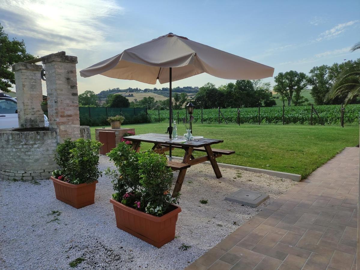 Casa Montefiore 13 Iris Lt Nella Tranquilla Campagna Marchigiana Ancona Exterior foto