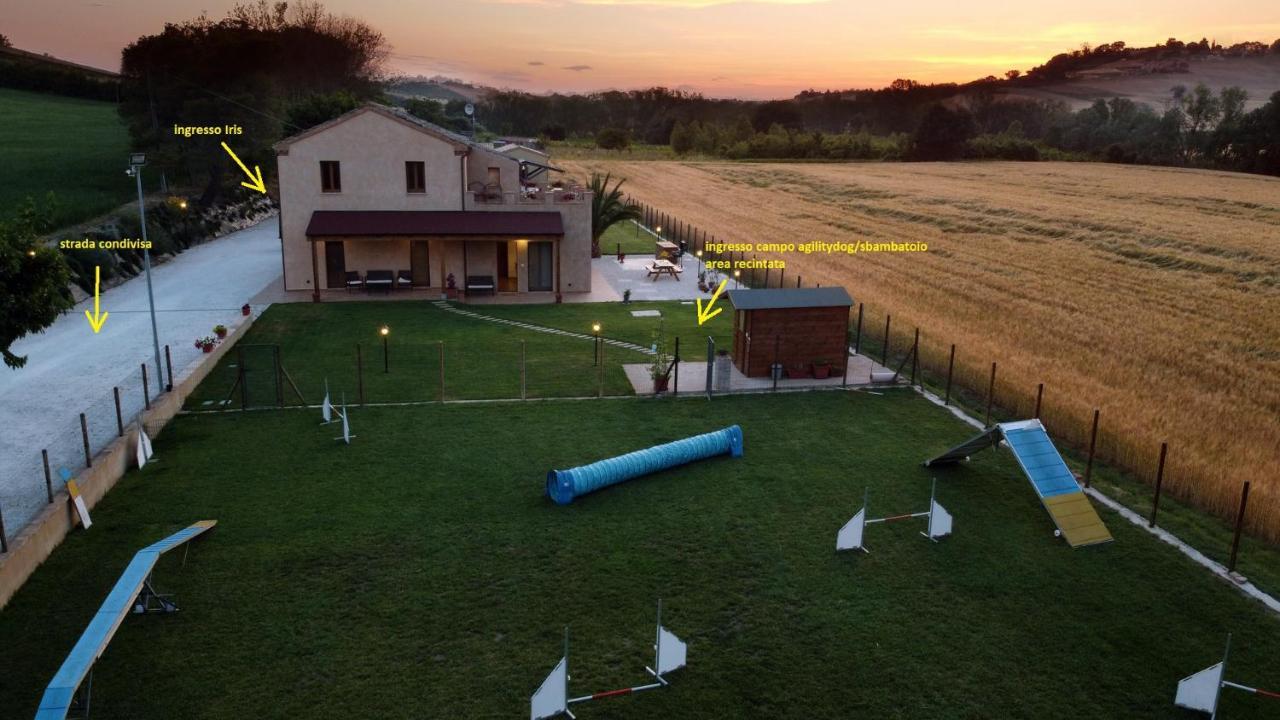 Casa Montefiore 13 Iris Lt Nella Tranquilla Campagna Marchigiana Ancona Exterior foto